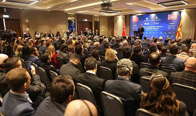 Ticaret Bakanı Bolat, Kuzey Makedonya-Türkiye İş Forumu'na katıldı