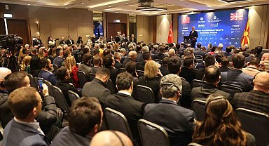 Ticaret Bakanı Bolat, Kuzey Makedonya-Türkiye İş Forumu'na katıldı