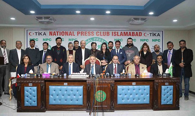 TİKA, Pakistan'da Ulusal Basın Kulübü konferans salonunu yeniledi