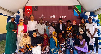 TİKA'nın desteğiyle Tanzanya'da kurulan "Mama Jasiri" Eğitim ve Üretim Atölyesi açıldı