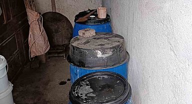 Tokat'ta bin 220 litre sahte içki ele geçirildi