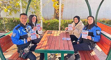 Toplum destekli polis ekiplerinden öğrencilere ziyaret