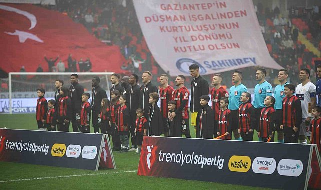 Trendyol Süper Lig: Gaziantep FK: 0 - Antalyaspor: 0