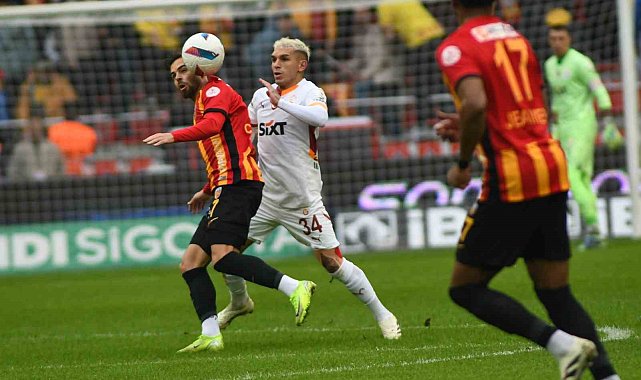 Trendyol Süper Lig: Kayserispor: 1 - Galatasaray: 2