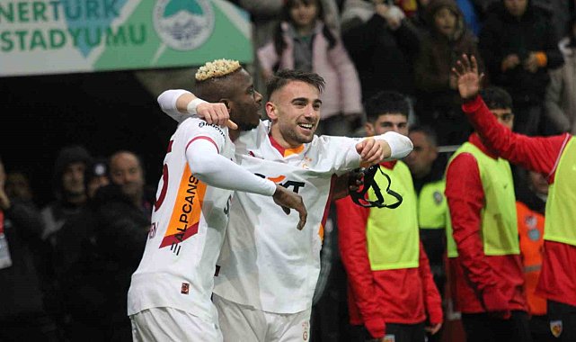 Trendyol Süper Lig: Kayserispor: 1 - Galatasaray: 5