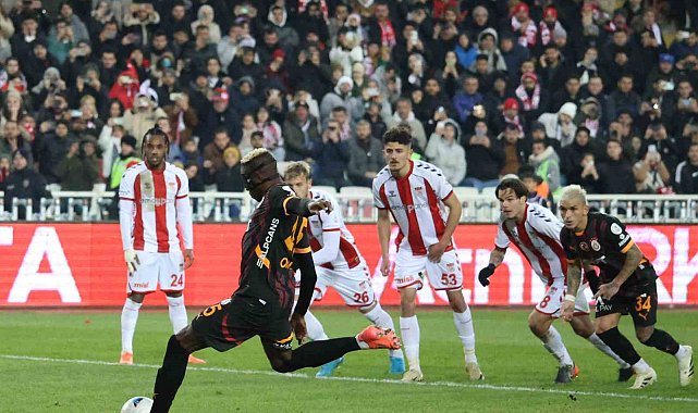 Trendyol Süper Lig: NG Sivasspor: 1 - Galatasaray: 2