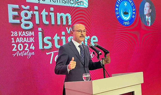 Türk Eğitim-Sen Genel Başkanı Geylan: "Konfederasyon ve sendikalar, maalesef çalışanlar adına değil, adeta işveren adına masaya oturuyor"