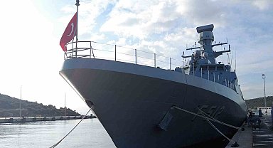 Türkiye'nin göz bebeği TCG Büyükada, yeni yılda nöbette