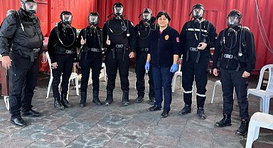 Tuzla Kent Konseyi'ne gönüllü itfaiyecilik eğitimi