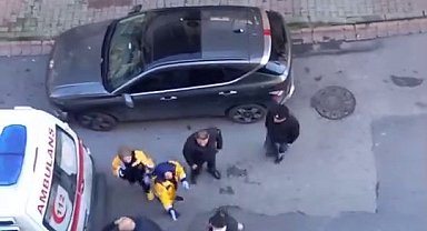 Ümraniye'de ambulans şoförüne saldıran şahıs alkollü çıktı