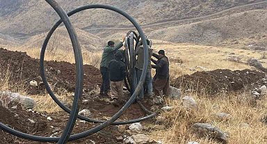 Umurlu Sınır Kapısı içme suyuna kavuşuyor