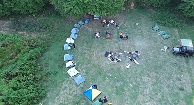 Üniversiteliler kampta buluştu