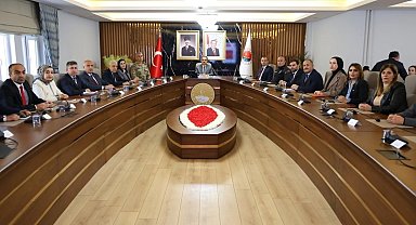 Vali Ekici başkanlığında, kadına yönelik şiddetle mücadele il koordinasyon kurulu toplantısı yapıldı