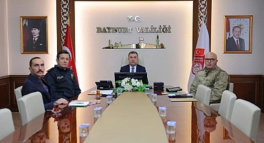 Vali Eldivan Ali Yerlikaya başkanlığındaki VKS toplantısına katıldı