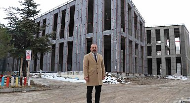 Van Kültür Merkezi ile İl Halk Kütüphanesi yapım çalışmaları aralıksız sürüyor