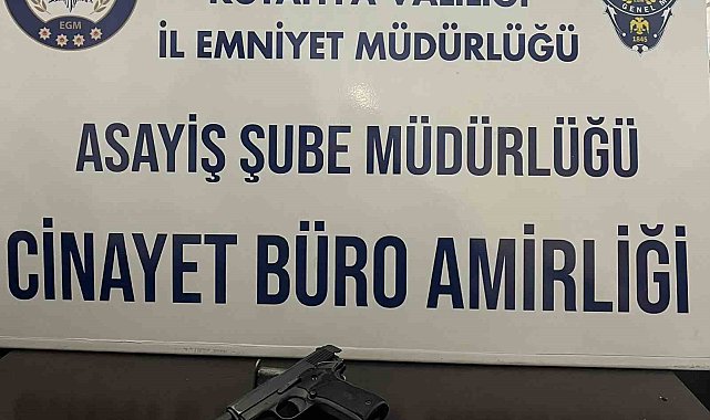 Van'da aranan cinayet şüphelisi Kütahya'da yakalandı