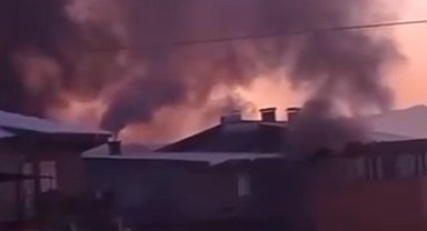 Van'da ev yangını: Dumandan zehirlenen 1 kişi öldü