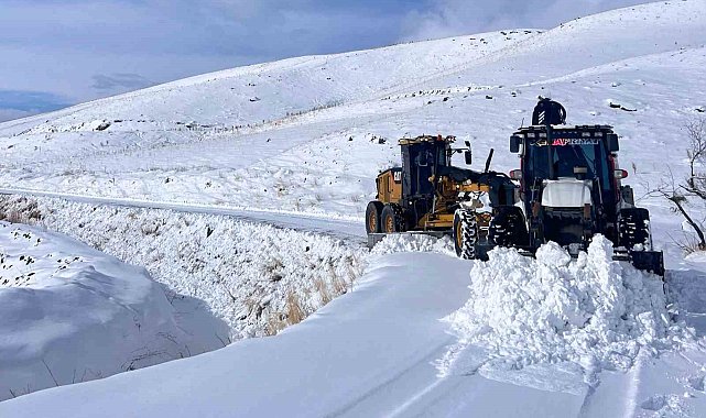 Van'da kapanan 420 yerleşim yolunun 280'i ulaşıma açıldı