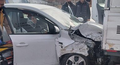 Van'da trafik kazası: 2 yaralı