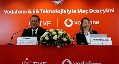 Vodafone 5.5G Şahin Gözü teknolojisi tanıtıldı