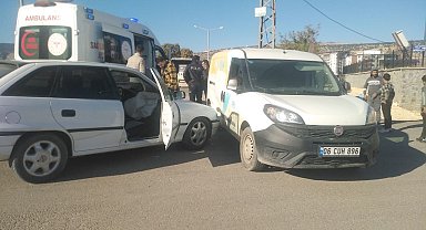 Yavuzeli'nde trafik kazası: 1 yaralı