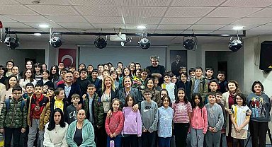 Yazar Yelgin Arkoç Mesci BİLSEM öğrencileriyle buluştu