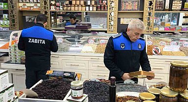Zabıta ekiplerinden yılbaşı öncesi denetim