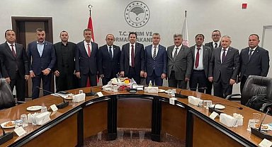 Zeytin için ziraat odaları Bakanlıkta buluştu