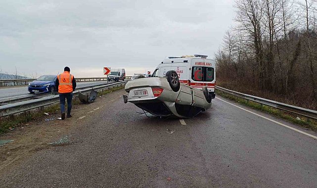 Zonguldak'ta feci kaza: 3 yaralı