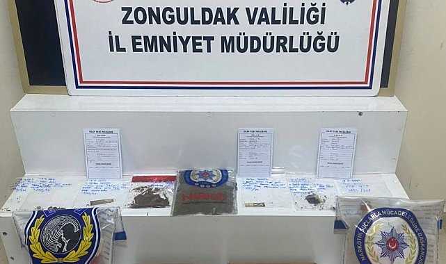 Zonguldak'ta uyuşturucu operasyonu: 26 şüpheli yakalandı