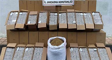 1 milyon 220 bin boş ve dolu makaron ele geçirildi