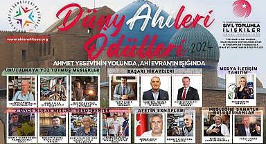 2024 yılı "Dünya Ahileri Ödülleri" açıklandı