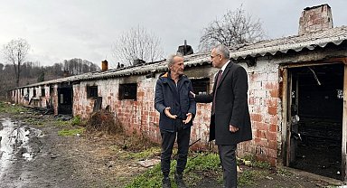 8 bin 700 tavuk telef olmuştu, Kaymakam Pişkin çiftlikte incelemelerde bulundu