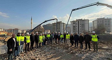 866 konutluk projenin çalışmalarına başlanıldı