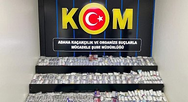 Adana'da LPG tankından elektronik sigara çıktı