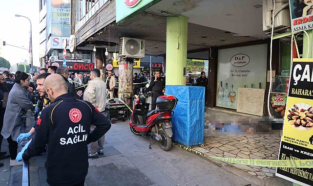 Adana'da şehir merkezinde infaz: 1 ölü