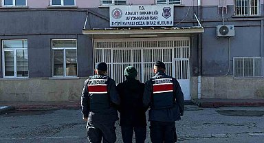 Afyonkarahisar'da kaçak şahıs yakalandı