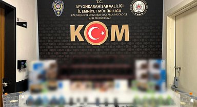 Afyonkarahisar'da kaçakçılıkla mücadele sürüyor