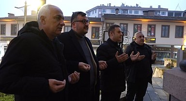 Ahmet Akın, yeni yılın ilk sabahında Zağnos Paşa'daydı