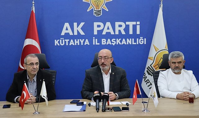 AK Parti Kütahya İl Başkanı Mustafa Önsay 937 günlük görev süresini değerlendirildi