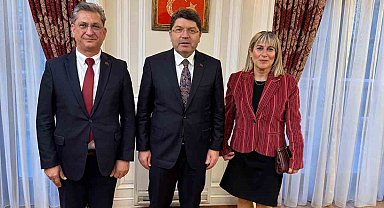 AK Parti Muğla İl Başkanı Laçin, Adalet Bakanı Tunç'u ziyaret etti