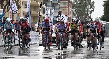Alanya'da Türkiye Bisiklet Kupası 1. Etap Puanlı Yol Yarışları Kriteryum etabıyla sona erdi