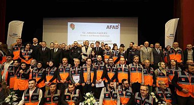 Amasya'da destek AFAD gönüllüsü sayısı bin132'ye ulaştı