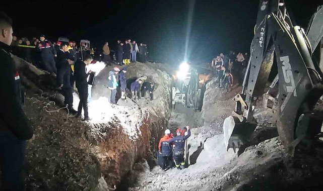 Amasya'da göçük: 2 kişi toprak altında