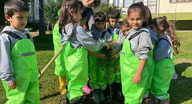 Anamur'da öğrencilere çevre ve orman eğitimi verildi