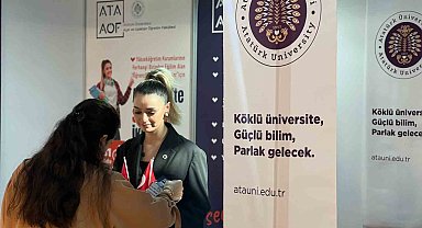 Antalya Erzurum Günlerinde Atatürk Üniversitesi standına yoğun ilgi