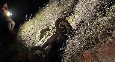 Antalya'da 14 yaşındaki sürücünün kullandığı traktör devrildi: 2 ölü