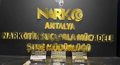 Antalya'da son bir haftada uyuşturucu operasyonlarında 19 tutuklama