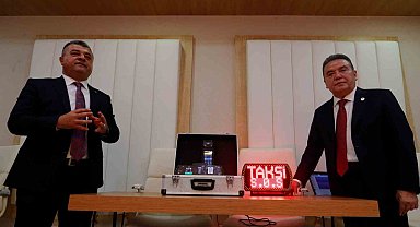 Antalya'da ticari taksilere panik butonlu araç takip ve kamera sistemi