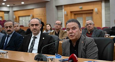 Antalya'da yağmur suyu Master Planı toplantısı gerçekleştirildi